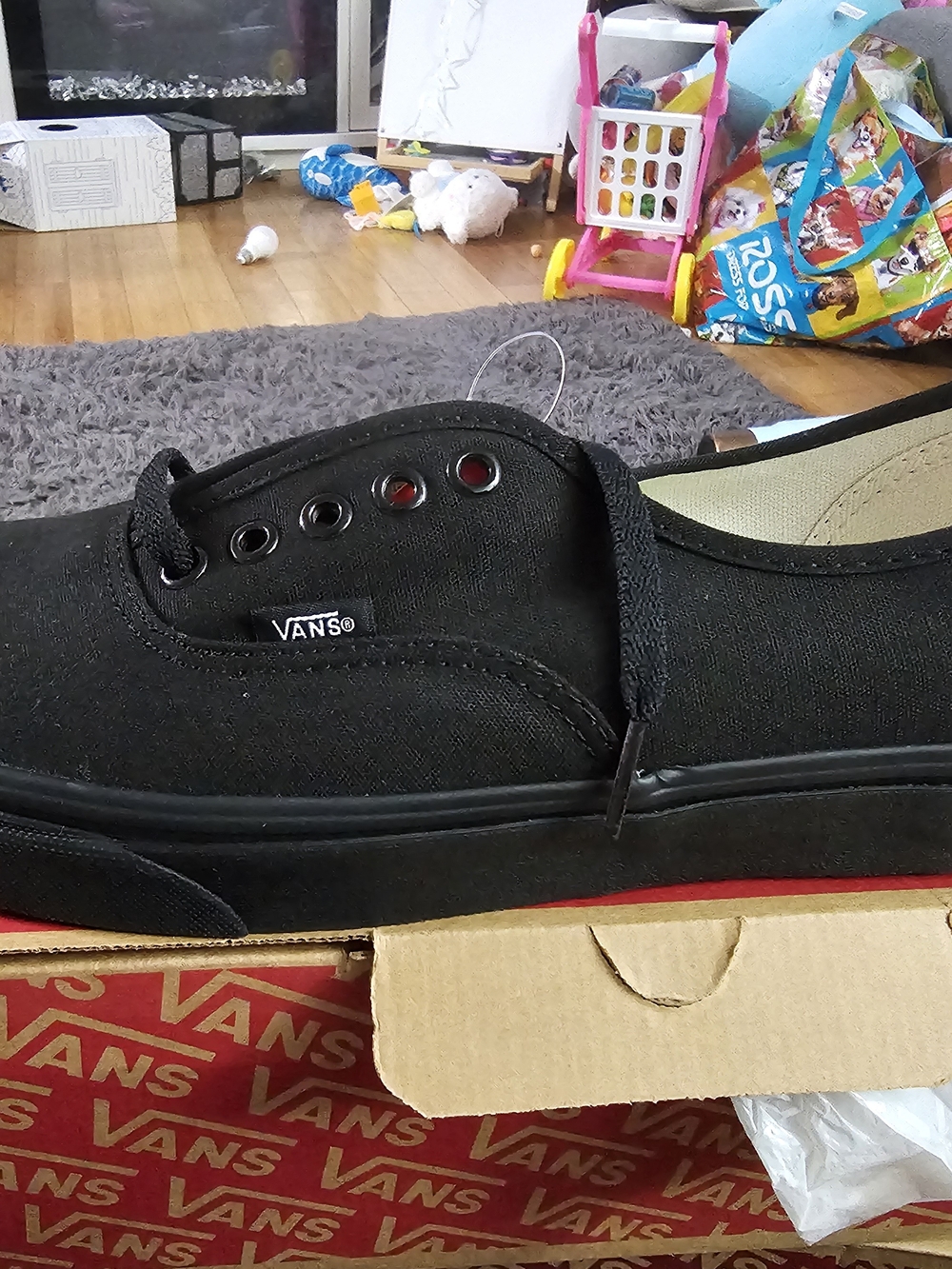 Vans Authentic Low-Top Canvas Shoe - Black